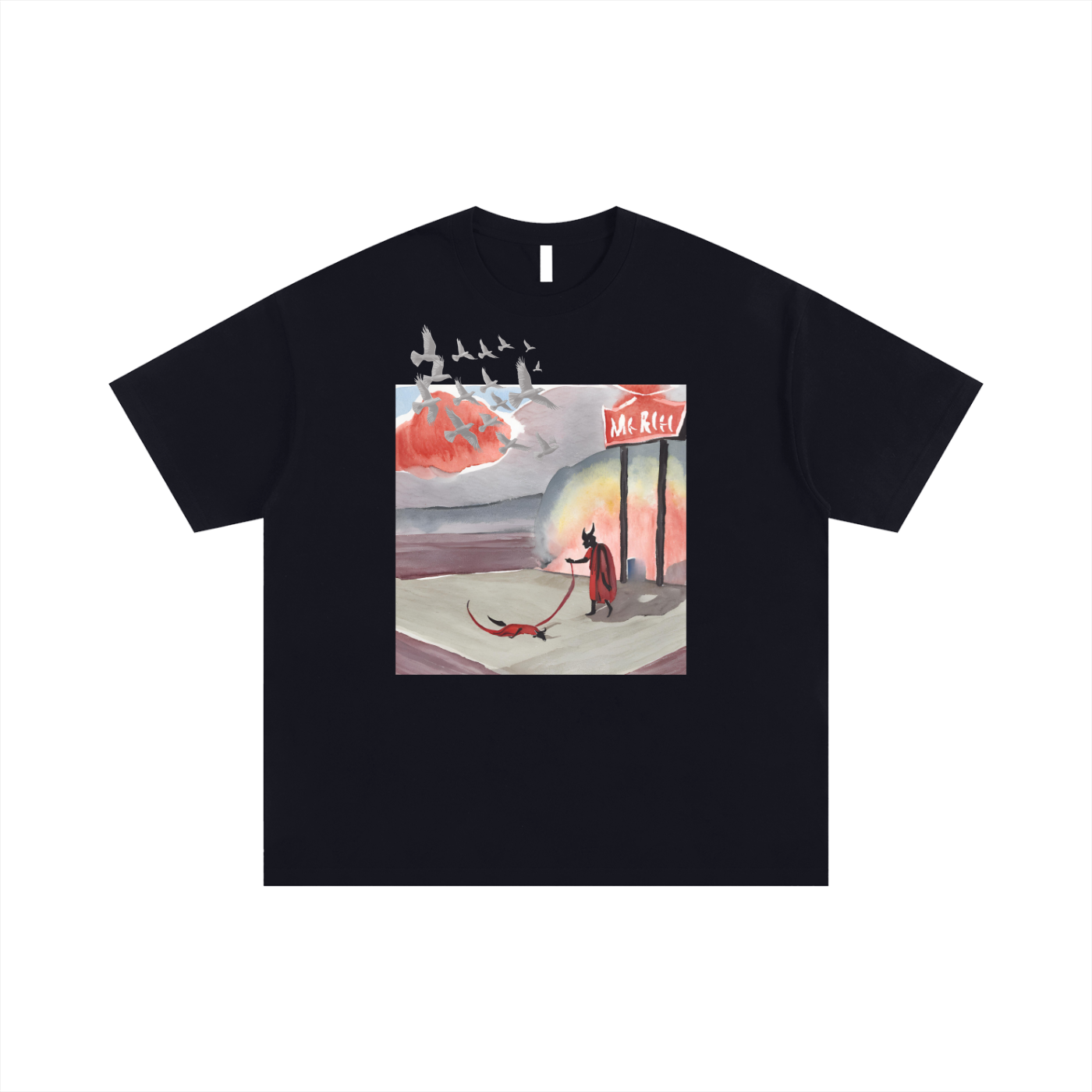 “Mr. Rich” Oversized Graphic Tee